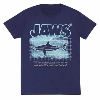 Jaws  Tshirt GREAT WHITE INFO 