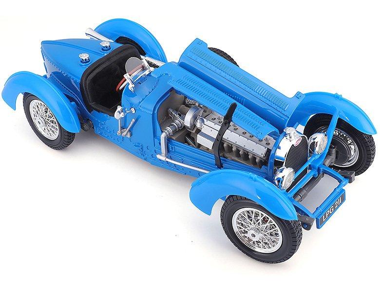 bburago  1:18 Bugatti Type 59 1934 Blau 