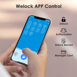 Welock TOUCH61 Intelligentes Fingerabdruck-Türschloss (EU)  