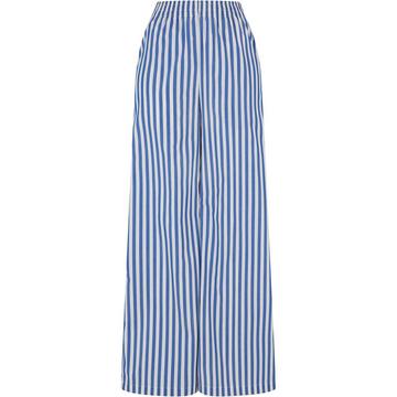 pantalon ample rayé pour