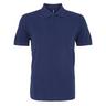 Asquith & Fox PoloShirt, Kurzarm  Blau Denim