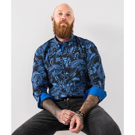 Joe Browns Langärmeliges Hemd Paisleymuster  