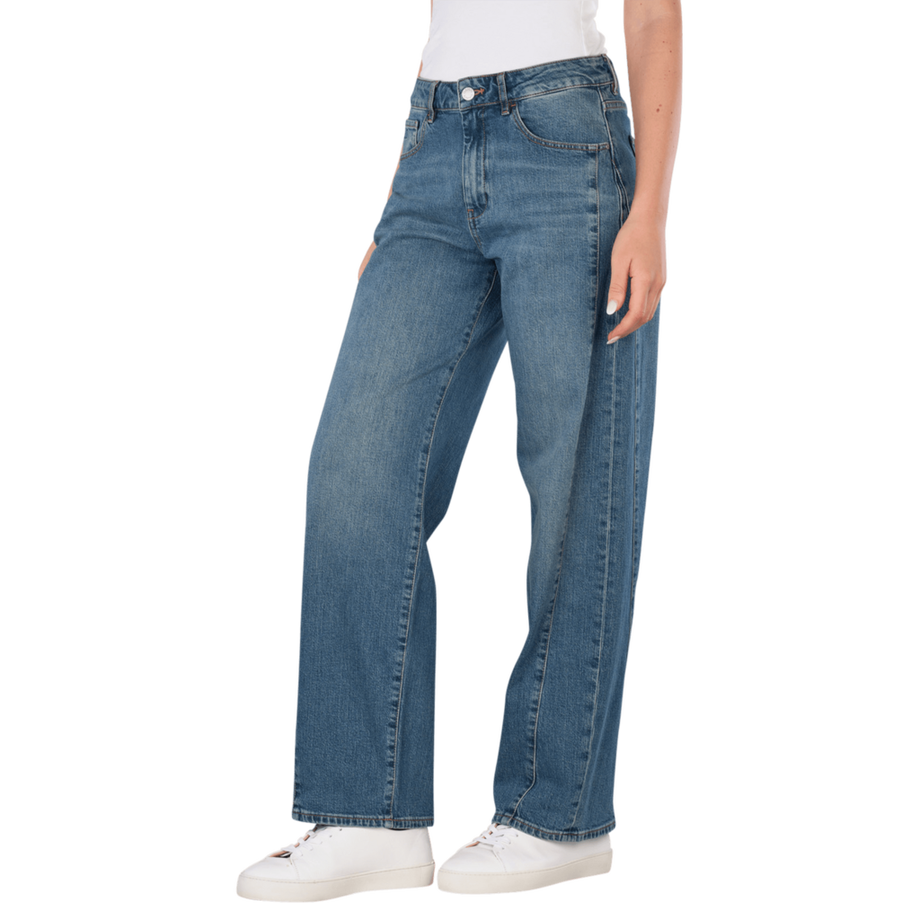 Dawn Denim Ash Barrel Fit Jeans  