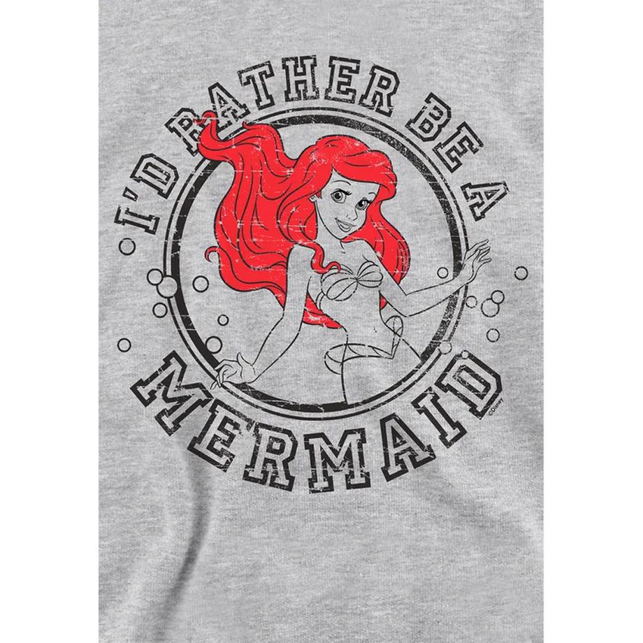 The Little Mermaid  Sweat À Capuche I'd Rather Be A Mermaid 