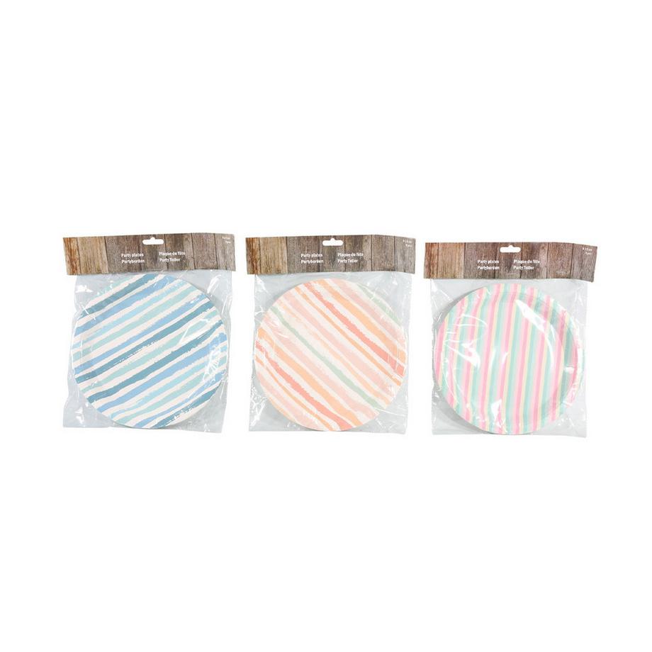 FS-STAR Papteller Ø18cm 8 Stück assortiert  
