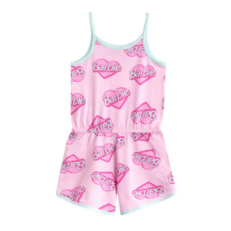 Barbie  Combishort Sans Manches Motiftyle Logo 