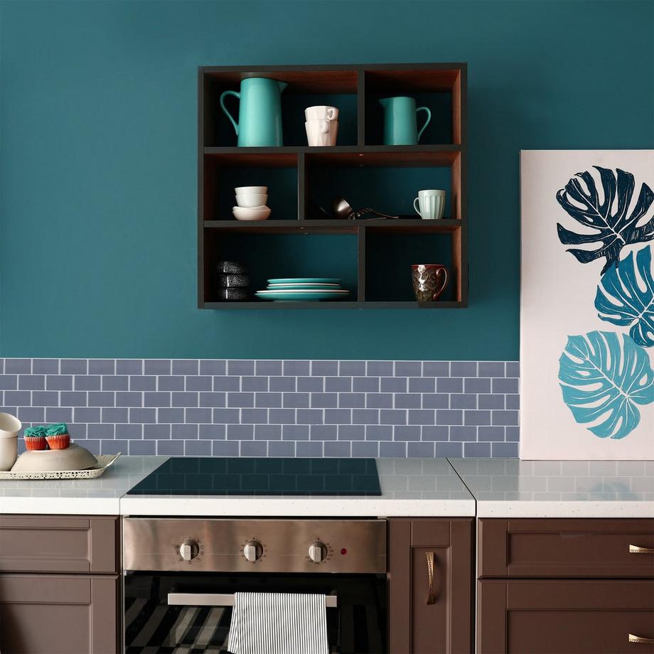 B2X U-Bahn-Fliesenaufkleber 10er-Set  