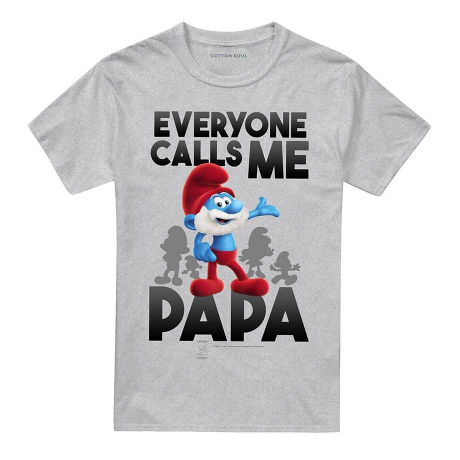 T-ShirtMotif Grand Schtroumpf Call Me