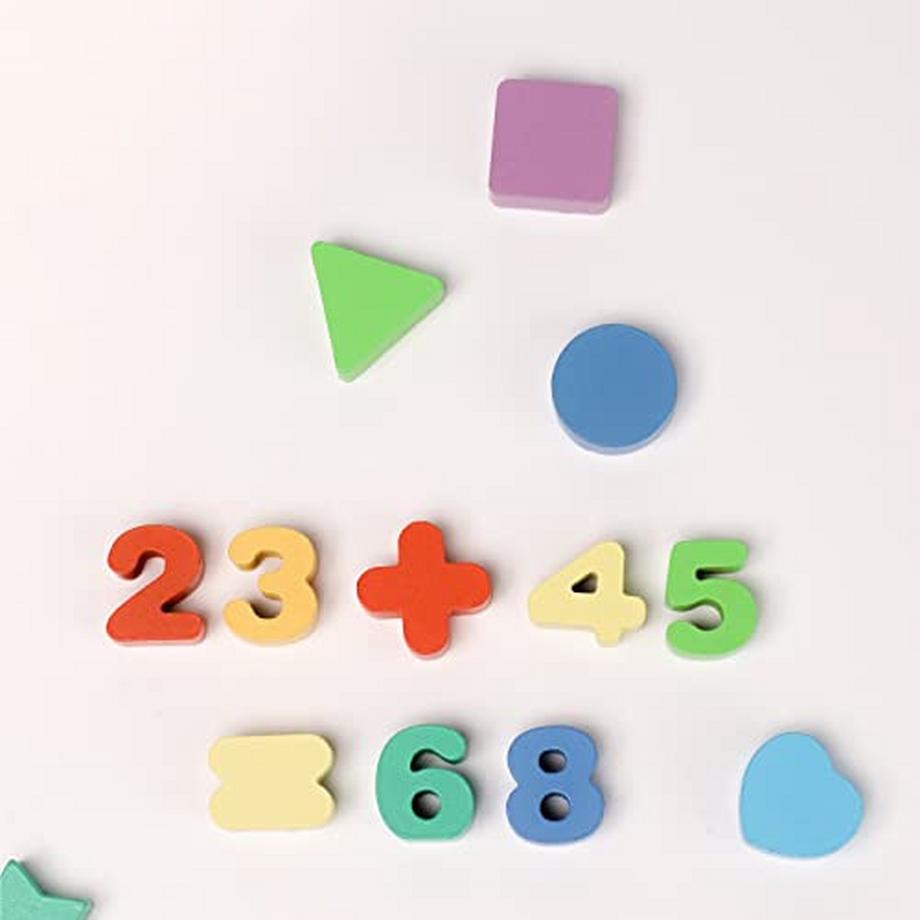 Activity-board  Kleinkindspielzeug, Holzschnurperlen, Waldorf-Spielzeug, Regenbogenperlen 