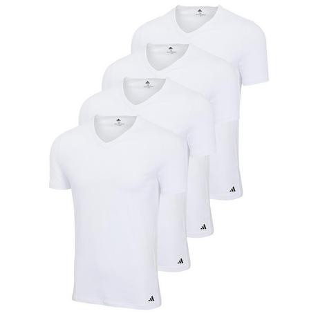 adidas Active Flex Cotton V-Neck T-Shirt 4er Pack  