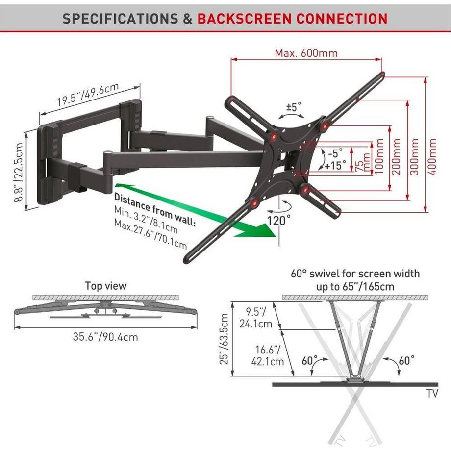 Barkan  Wandhalterung WH 464 