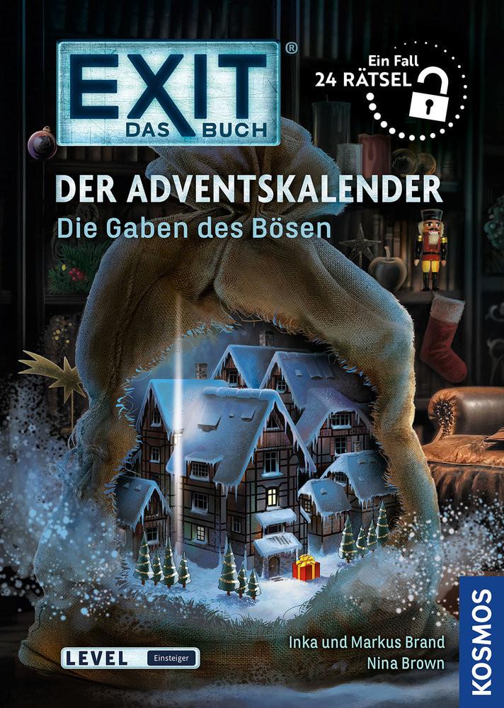 EXIT® - Das Buch. Der Adventskalender Brown, Nina; Brand, Inka; Markus, Brand,; Schulz, Burkhard (Illustrationen) Copertina rigida 