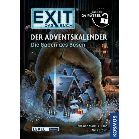 EXIT® - Das Buch. Der Adventskalender Brown, Nina; Brand, Inka; Markus, Brand,; Schulz, Burkhard (Illustrationen) Copertina rigida 