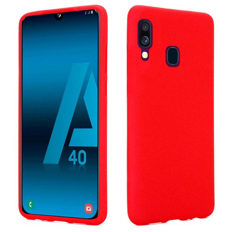 Cadorabo  Hülle für Samsung Galaxy A40 TPU Silikon Frosted 