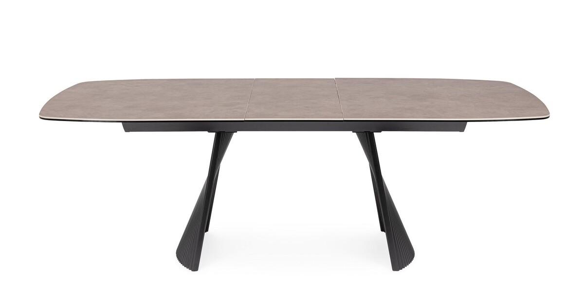 mutoni Table à rallonge Oliver en céramique 180-220x90  