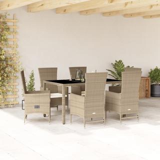 VidaXL Garten essgruppe poly-rattan  