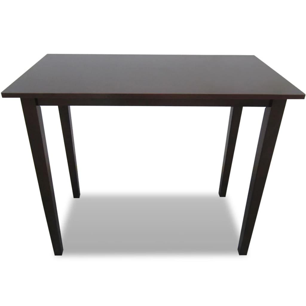 VidaXL Table de bar bois  