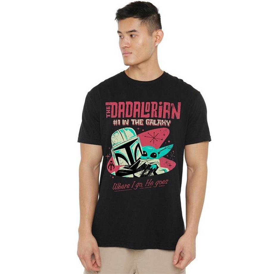 STAR WARS Dadalorian Where I Go T-Shirt  