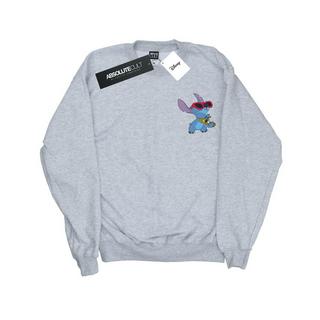 Disney  Lilo And Stitch Guitar Sweatshirt 