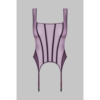 MAISON CLOSE  Corset avec porte-jarretelles - L'Amoureuse 