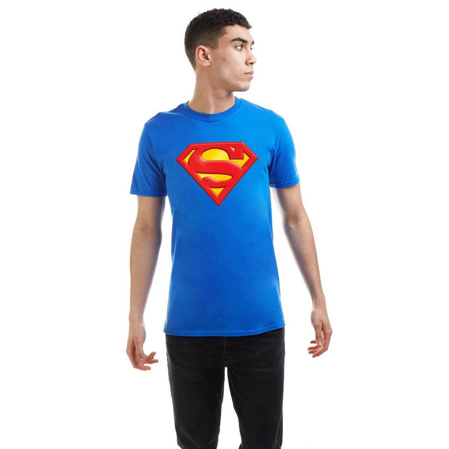 SUPERMAN Logo T-Shirt Maniche Corte  