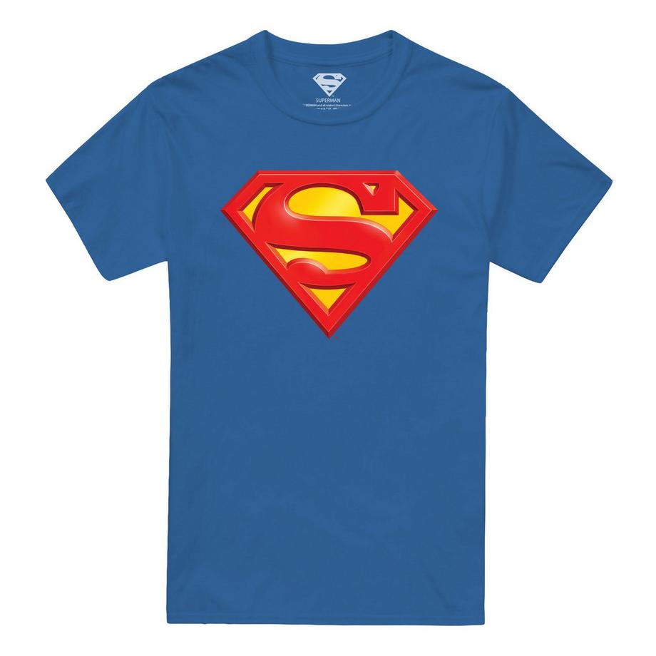 SUPERMAN Logo T-Shirt Maniche Corte  