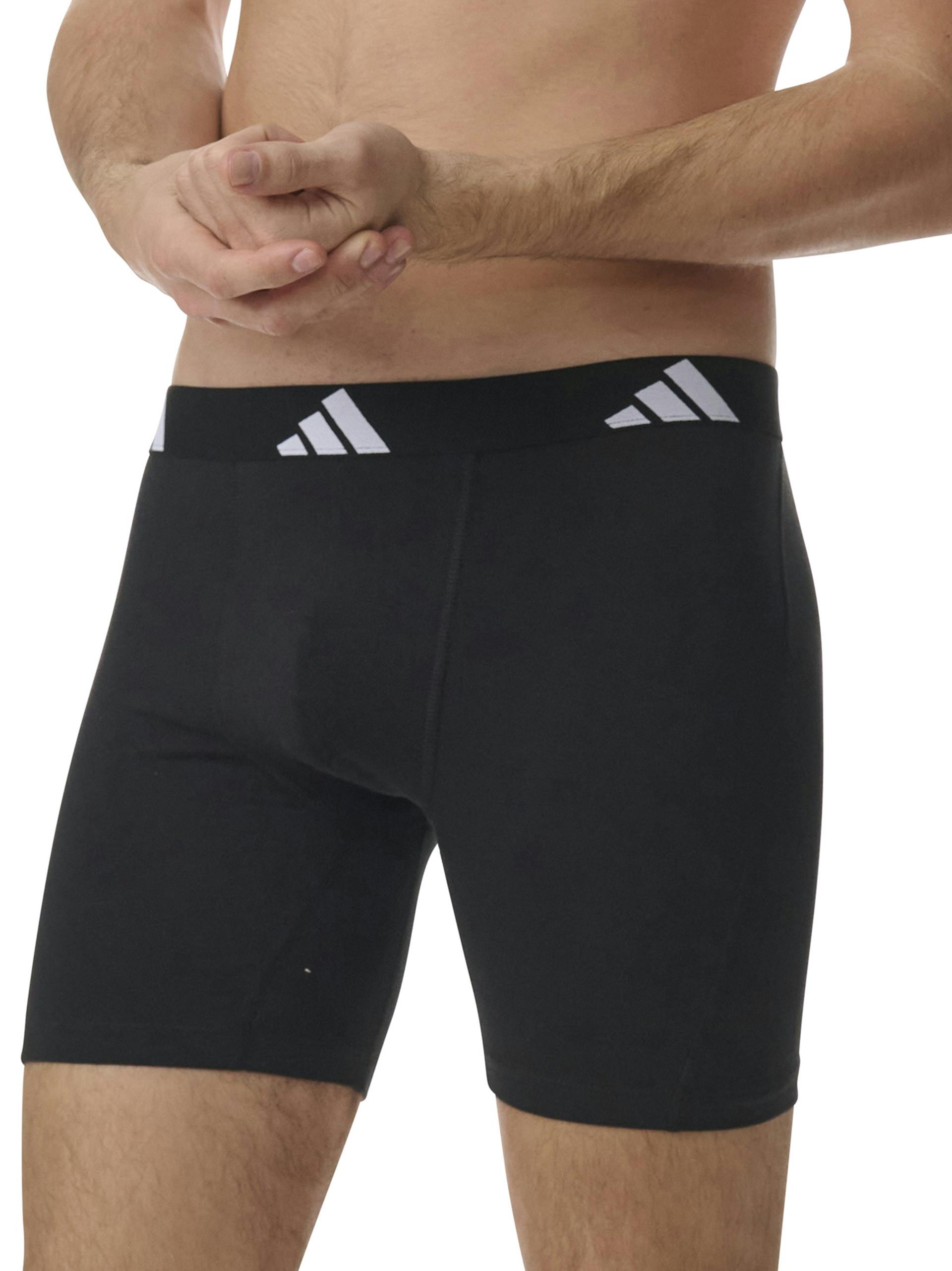 adidas Active Flex Cotton Stretch Boxer Briefs Confezione da 3  