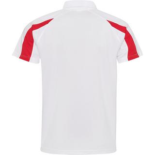 AWDis Kurzarm Polo Shirt mit Kontrast Panel  