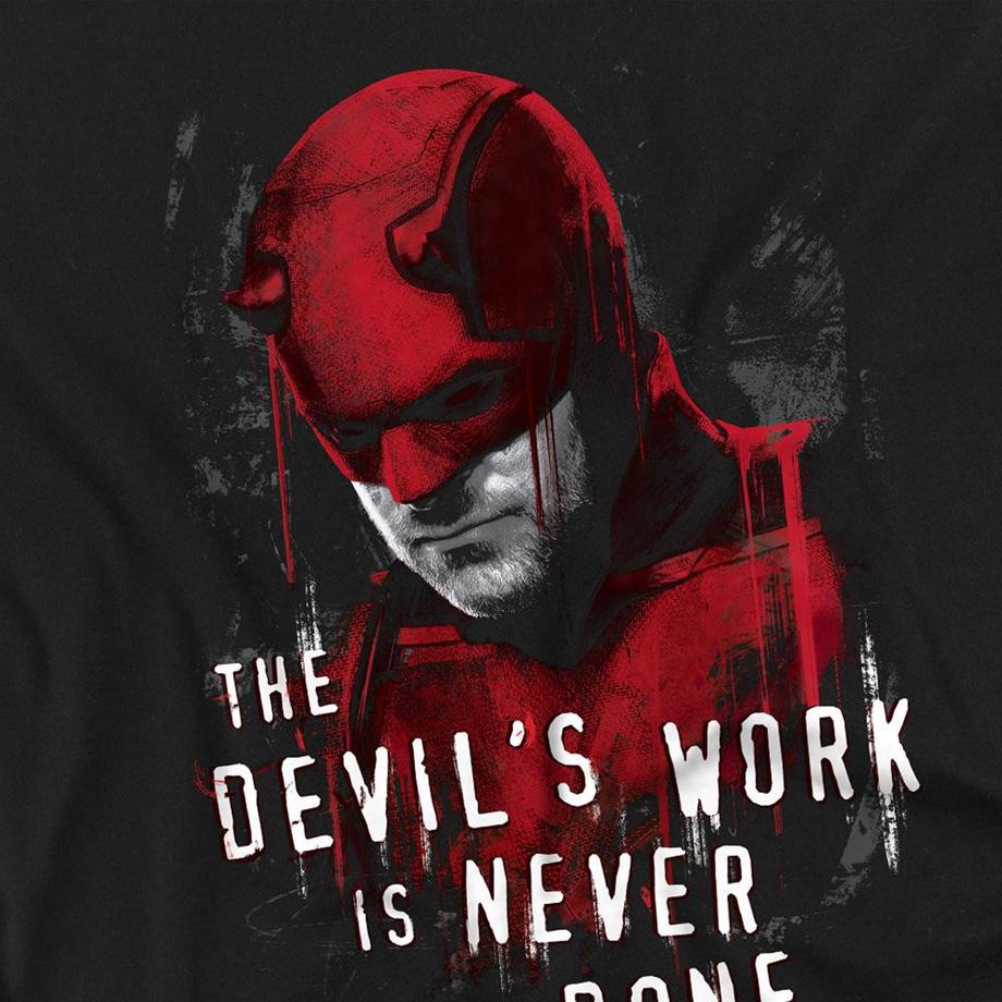 Daredevil  T-ShirtManches Longues Born Again The Devil´s Work Is Never Done 