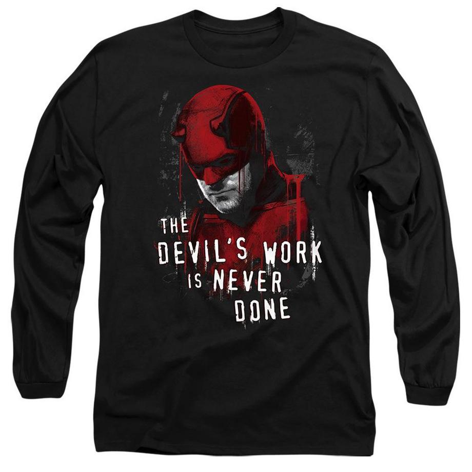 T-ShirtManches Longues Born Again The Devil´s Work Is Never Done
