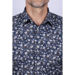 Atelier F&B  Hemd mit zartem Blumendruck 