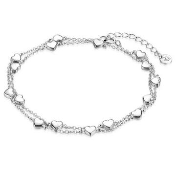 Femme Bracelet en argent Coeur