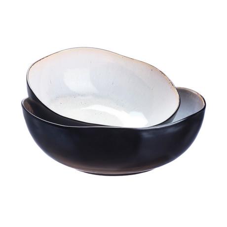 BJÖRN Saladier IRIS Ø24cm et Ø28,5cm - blanc  