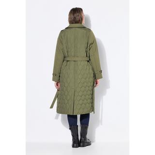 Studio Untold Trenchcoat Teil Steppung Wattiert Bindegürtel  