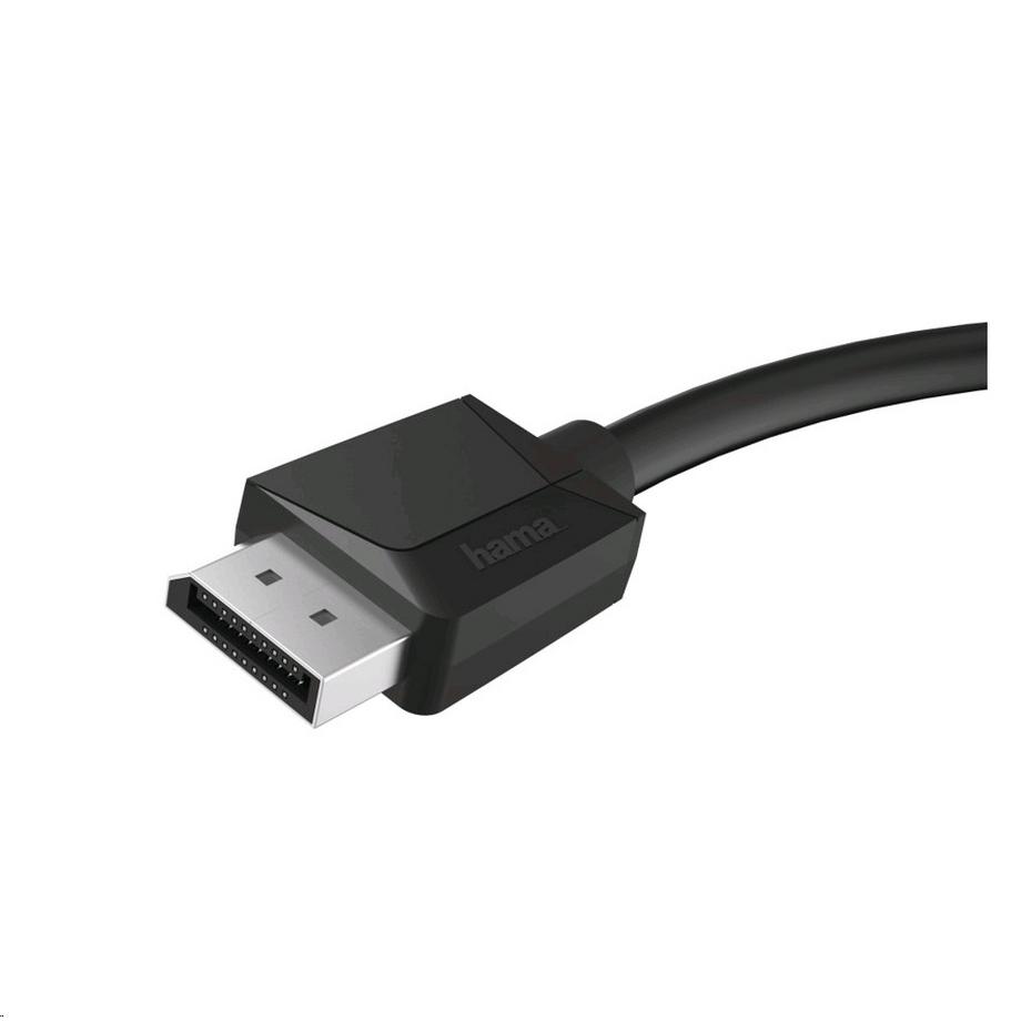 hama  Cavo HAMA DisplayPort 1.2 Ultra-HD 4K 1,5 m Nero 