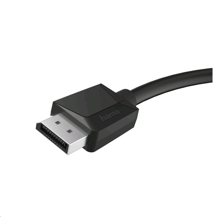 hama  HAMA Kabel DisplayPort 1.2 Ultra-HD 4K 1,5 m Schwarz 