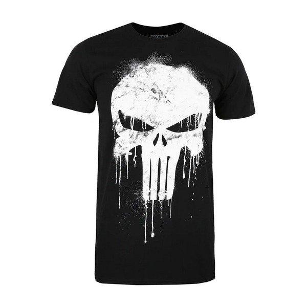 The Punisher Punisher T-Shirt Imprimé Crâne Graphique  