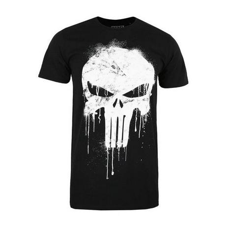 The Punisher Punisher Totenkopf Grafik Print T-Shirt  