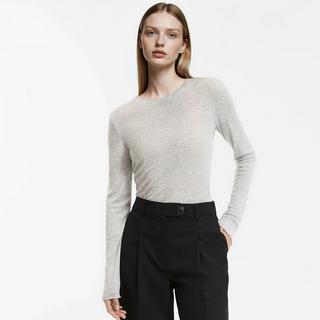 La Redoute Collections Langarm Rundhals Shirt  