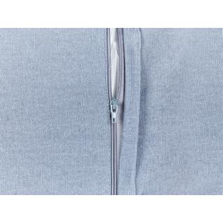 Beliani Dekokissen 2er Set aus Samtstoff Boho RUELLIA  