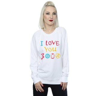 MARVEL  Avengers Endgame I Love You 3000 Sweatshirt 