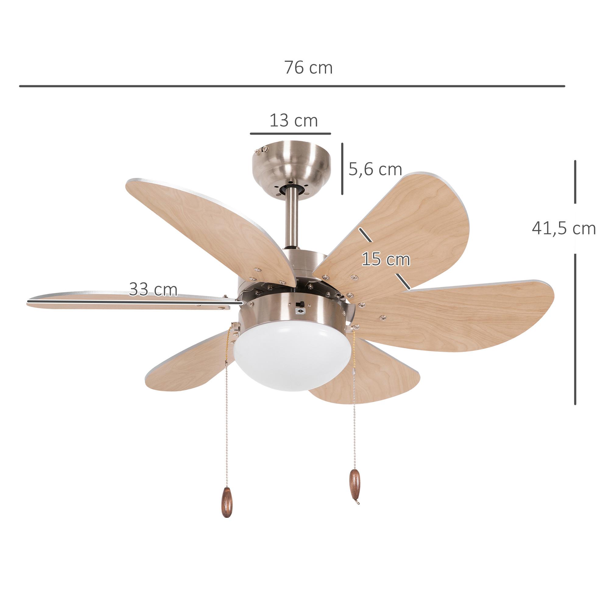 HOMCOM Deckenventilator  