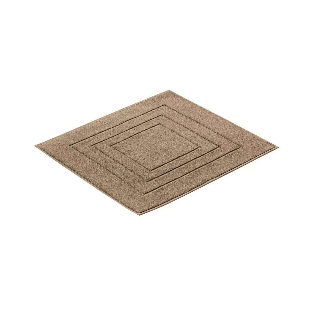 VOSSEN - Feeling Badematte, 60X60CM, Camel