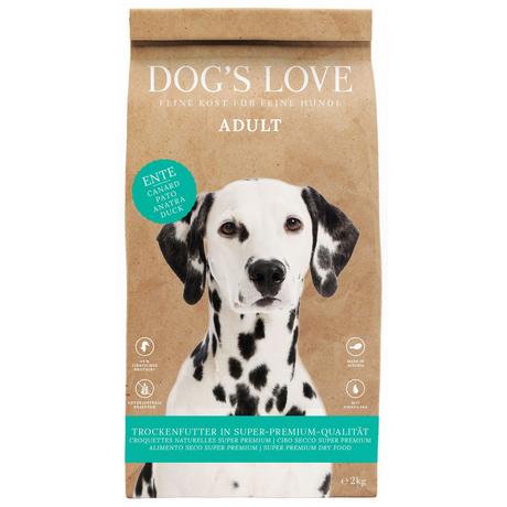 Dog's Love  Canard, patate douce & oranges 2kg 