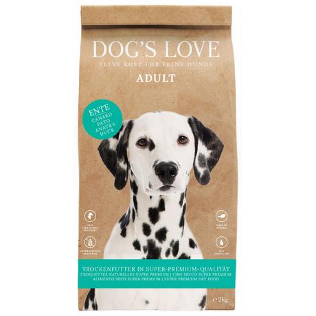 Dog's Love  Anatra, patate dolci e arancia 2 kg 