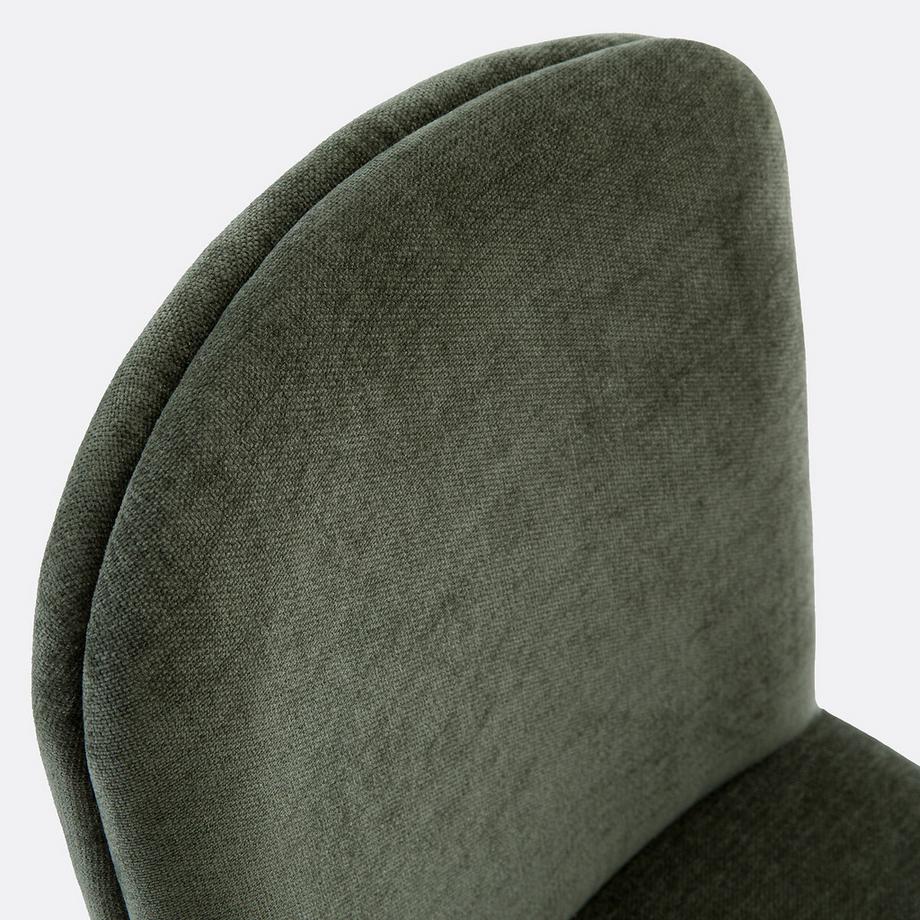 La Redoute Intérieurs Lot de 2 chaises gainées tissu  