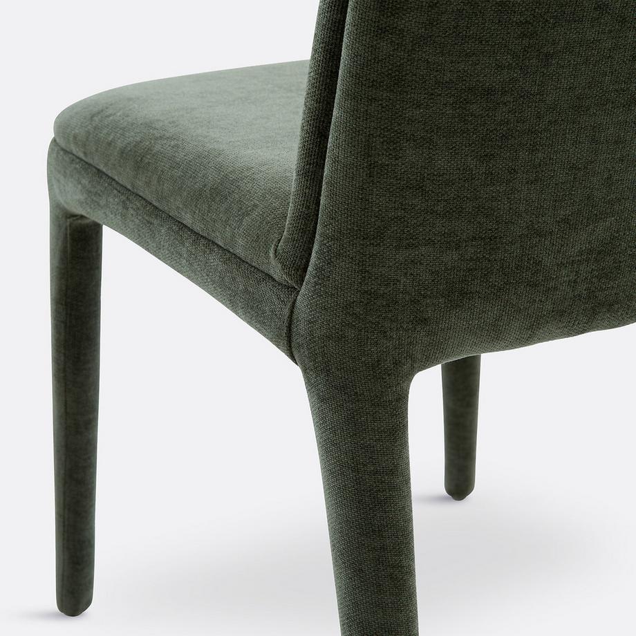 La Redoute Intérieurs Lot de 2 chaises gainées tissu  