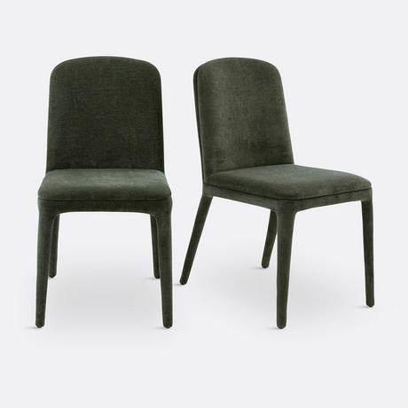 La Redoute Intérieurs 2er-Set Stühle Wilga mit Stoffbezug  