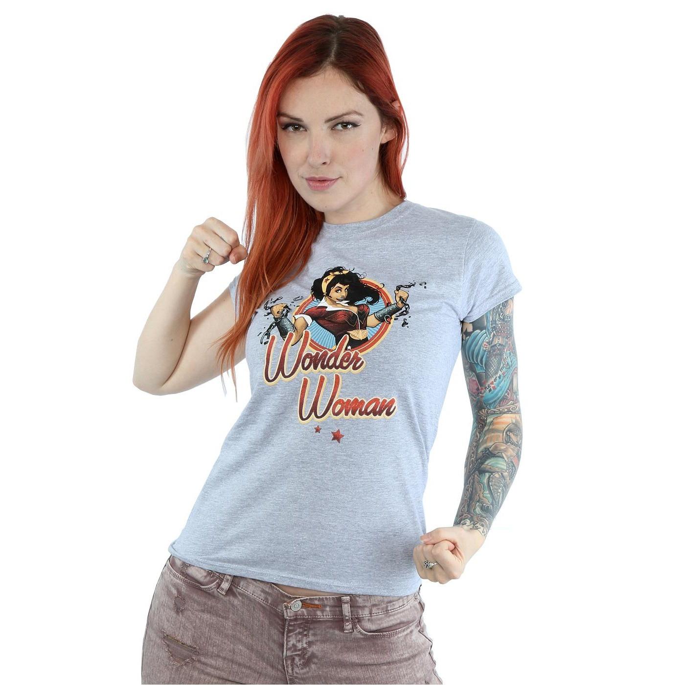Wonder Woman Bombshells Wonder Woman T-Shirt  