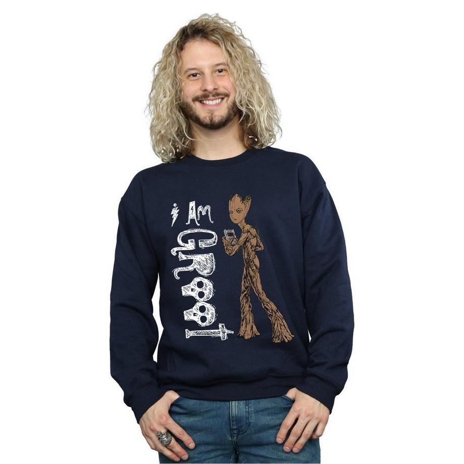 MARVEL Avengers Infinity War I Am Teenage Groot Felpa  
